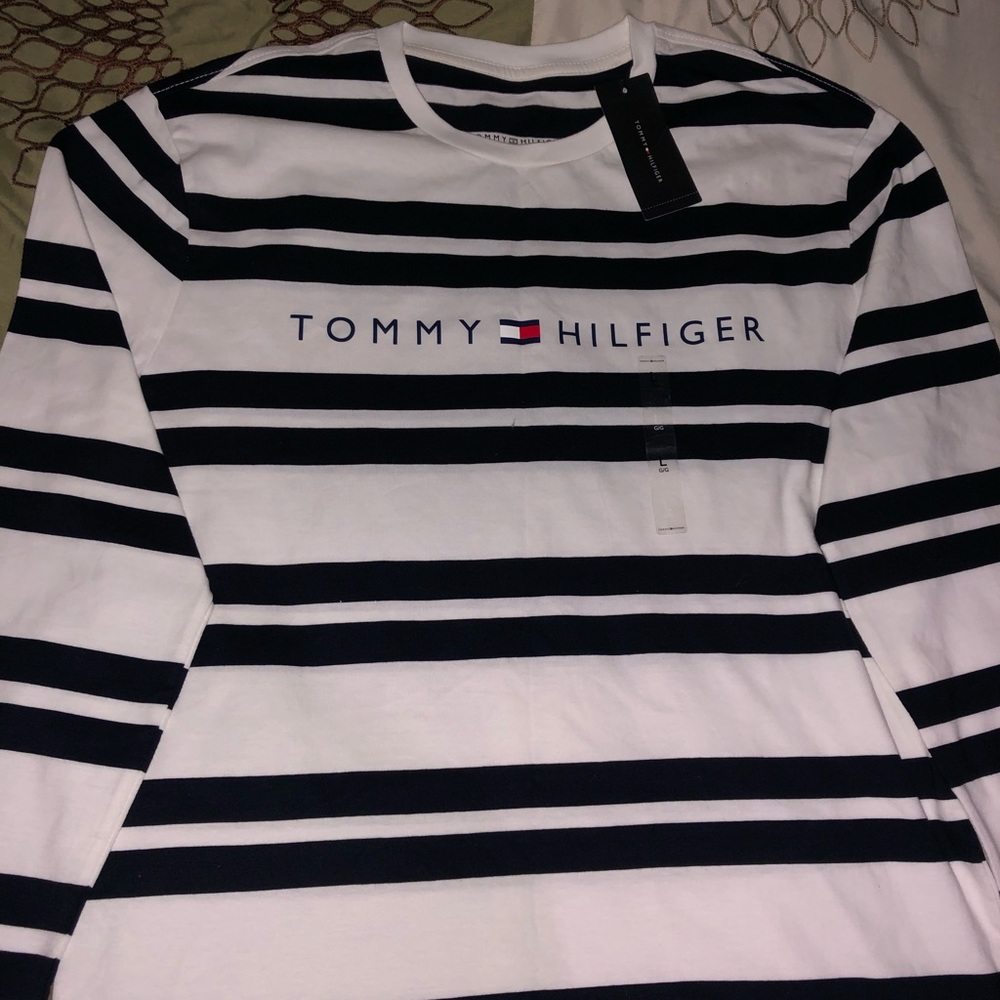 Tommy Hilfiger Striped Long Sleeve Shirt